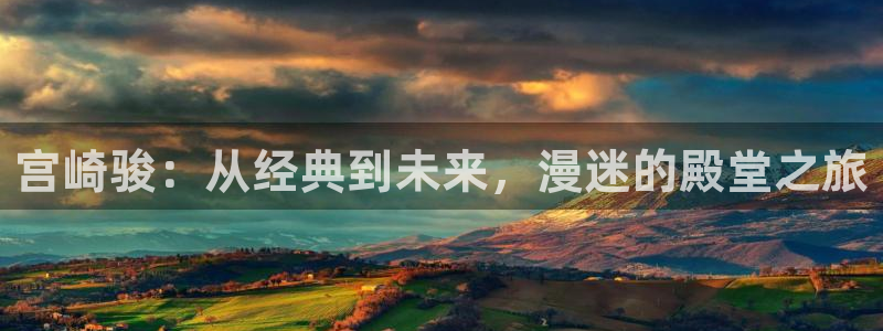 age动漫网上看：宫崎骏：从经典到未来，漫迷的殿堂之旅